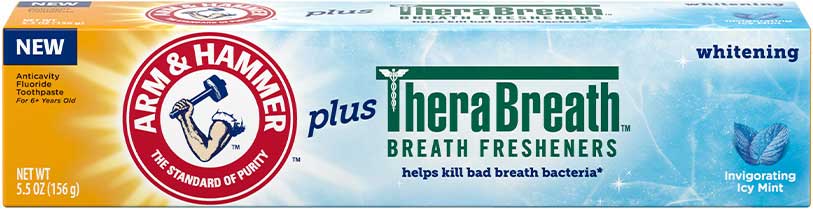 ARM & HAMMER™ Toothpaste Plus TheraBreath Breath Fresheners