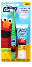 Orajel Baby Elmo Tooth & Gum Cleanser with Brush