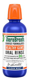 TheraBreath™ Healthy Gums Oral Rinse w/ Added CPC - Clean Mint